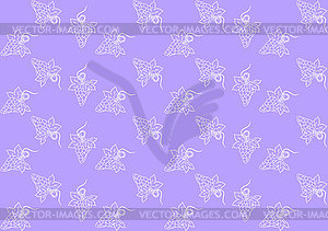 Seamless pattern with grapes - vector clipart / vector image