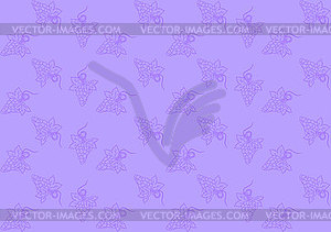 Seamless pattern with grapes - vector image