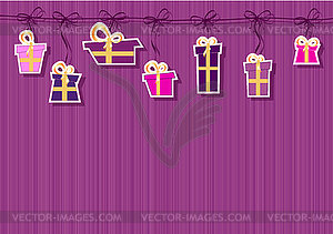 Greeting card - vector image