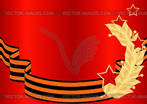 Greeting card - color vector clipart