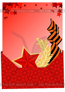 Greeting card - vector image