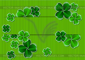 Greeting Card St. Patrick`s Day - vector image