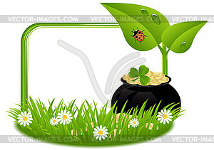 Greeting Card St. Patrick`s Day - vector clipart