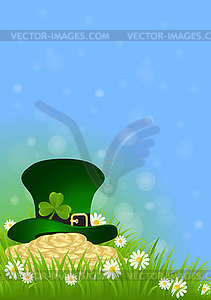 Greeting Card St. Patrick`s Day - vector clipart