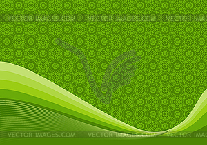 Background with small floral elements - vector image