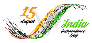 Indian Independence Day background - vector image