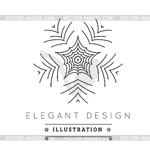 Logo template - vector image