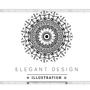 Logo template - vector image