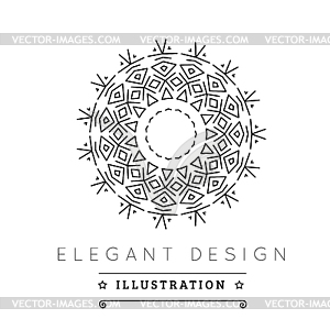 Logo template - vector image