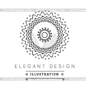 Logo template - stock vector clipart