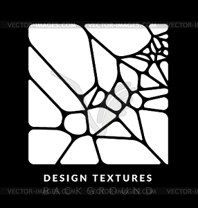 Abstact voronoi design background - vector clipart / vector image
