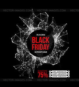 Black friday sale - vector clipart