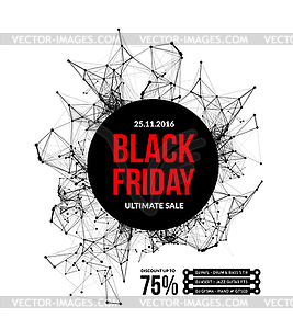 Black friday sale - vector image