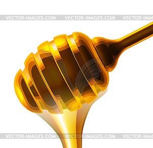 Honey stick - vector clipart