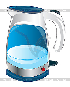 Teapot electric - vector clipart