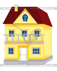 Big house - vector clipart