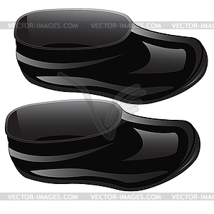 Rubber galosh - vector clipart