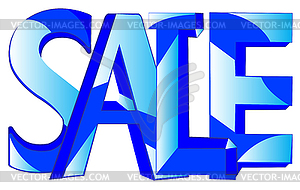 Word sale - vector image