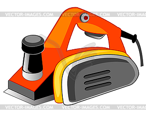 Electric plane - vector clip art