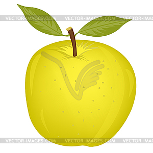 Ripe wanted apple - vector clipart