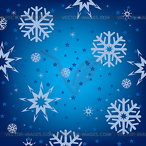 Snow background - vector clipart