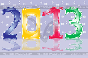 Holiday new year - vector image