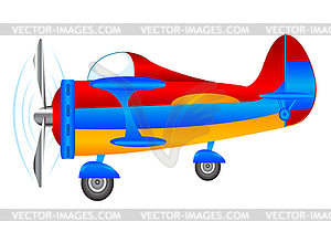 Small plane - vector image