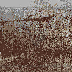 Texture wall with streaks stains.  - vector image