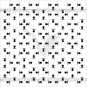 Background jigsaw puzzle - vector image