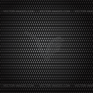 Black background fabric grid fabric texture - vector clip art