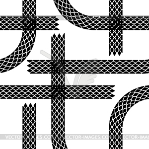 Seamless wallpaper winter tire tracks pattern vecto - vector image