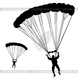 Jumper, black and white silhouettes - vector image