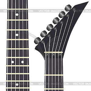 black electric guitar clip art