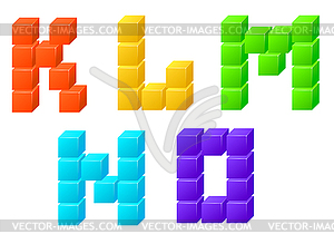 Alphabet - vector clip art