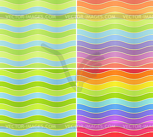 Wavy lines - vector clipart