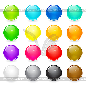 Web buttons - vector clipart