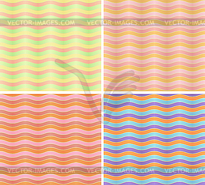 Wavy lines - vector EPS clipart