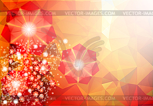 Abstract floral background, - vector clip art