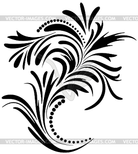 Ornament floral design, EPS8 - graphics - vector clip art