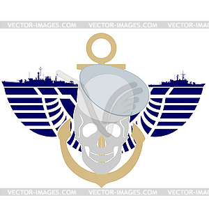 Военно-морской флот - изображение в векторном формате