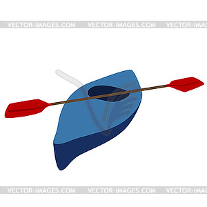 Kayak - vector clipart