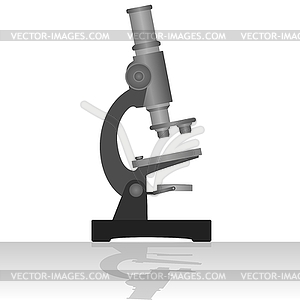 Microscope - vector clipart