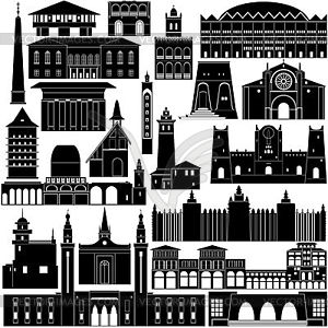 Architecture  - royalty-free vector clipart