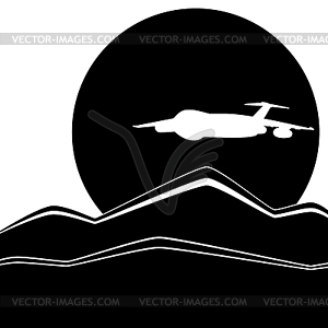 Aircraft - vector clipart