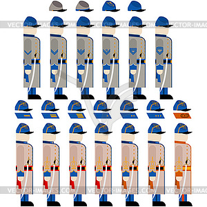 Insignia of Confederate States of America - vector clip art