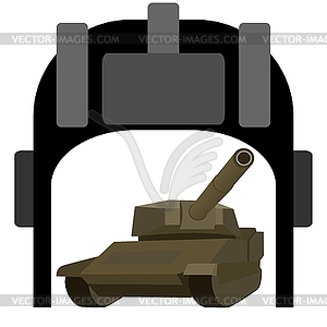 Armored vehicles - vector image