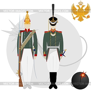 Grenadier - vector clip art