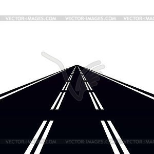 Road and traffic signs - vector image