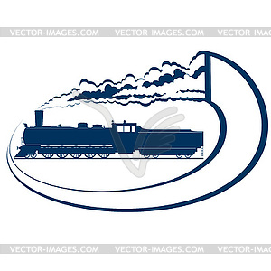 Locomotive-11 - vector clip art