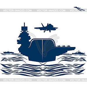 Navy - vector clipart / vector image
